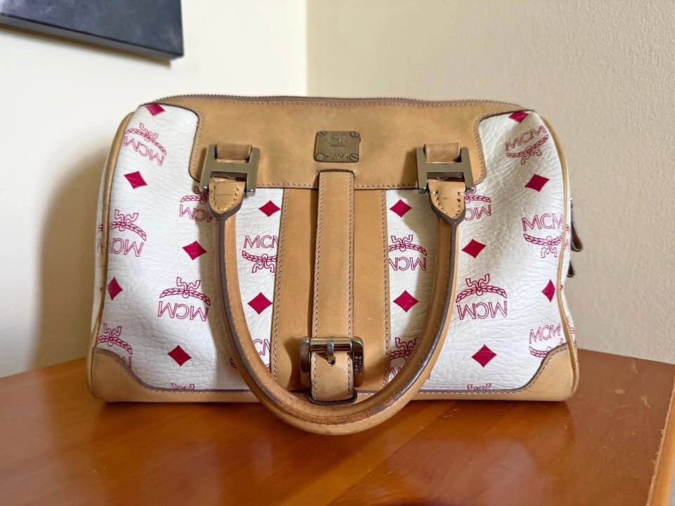 Vintage “Y2K” MCM Boston Bag