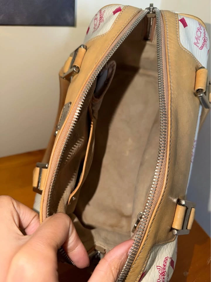 Vintage “Y2K” MCM Boston Bag - photo 3