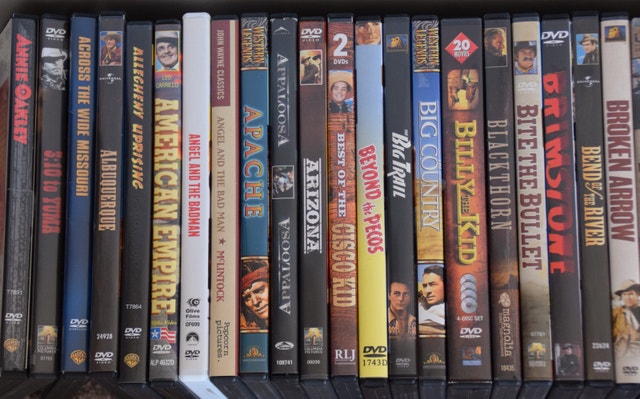 Western DVD & Blue-Ray Box 175 Titles!!