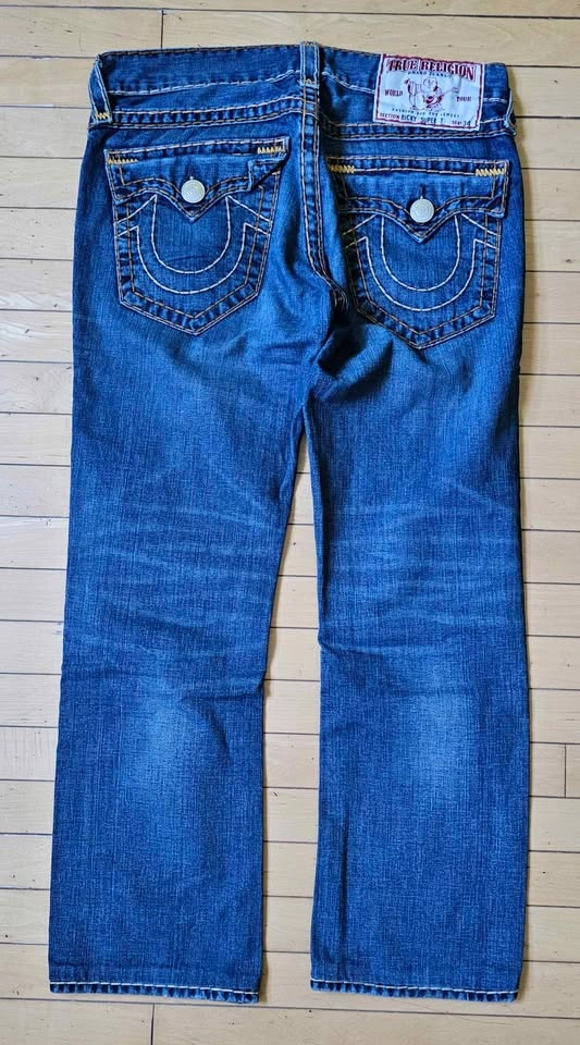 True Religion "Ricky Super T" Jeans W32 - Made in USA - photo 2