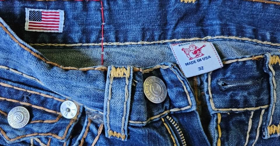 True Religion "Ricky Super T" Jeans W32 - Made in USA - photo 5