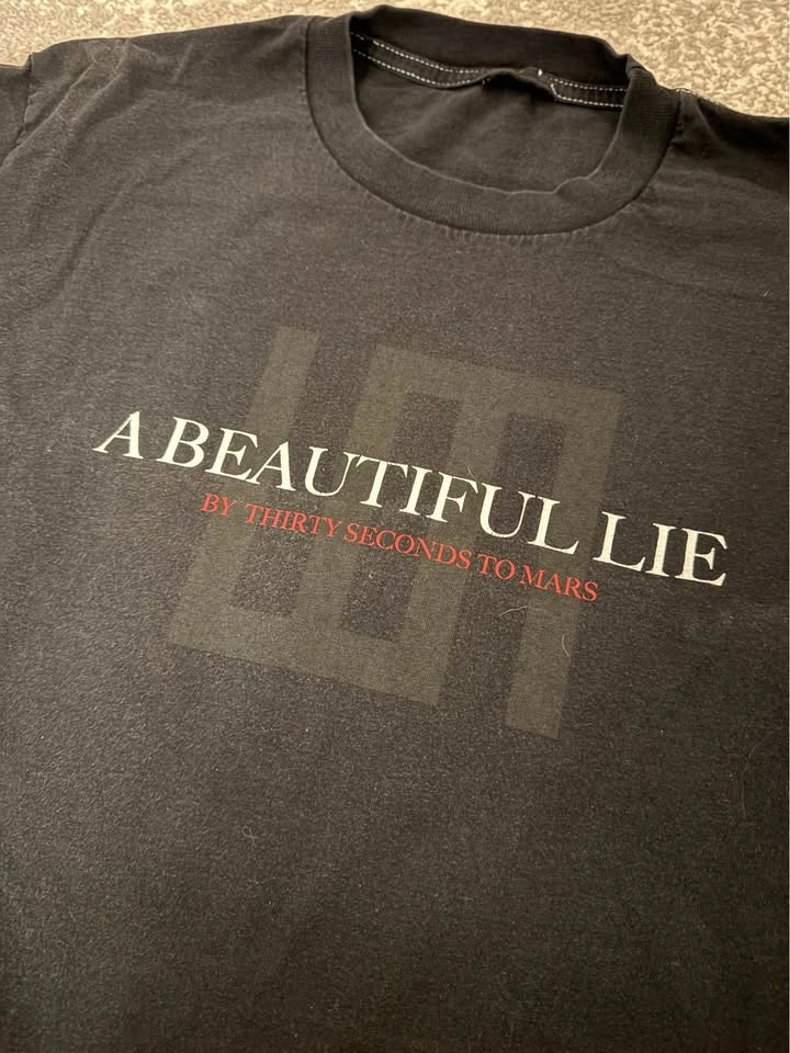 30 Seconds To Mars shirt - M - photo 2