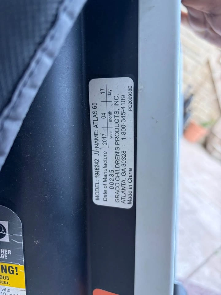 Graco Atlas 65 Car Seat - photo 4