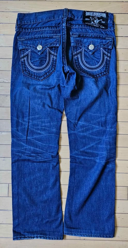 RARE Black Patch True Religion "Ricky Super T" W31 - photo 2