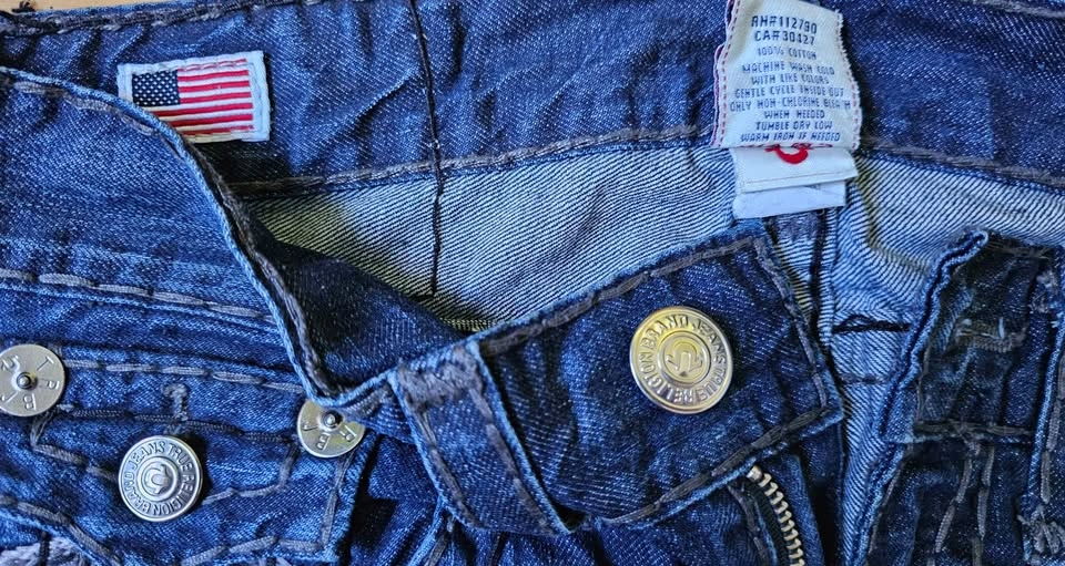 RARE Black Patch True Religion "Ricky Super T" W31 - photo 4