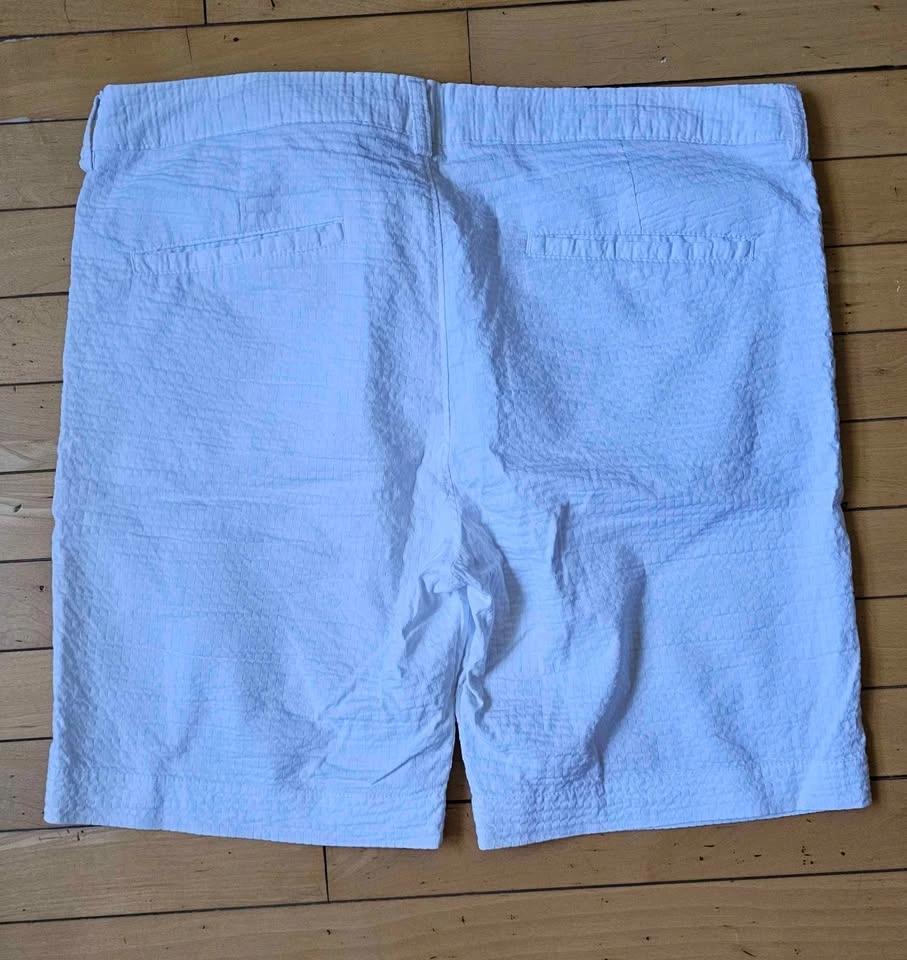 Men's ENVY South Beach White Textured Shorts Size 32 - photo 2