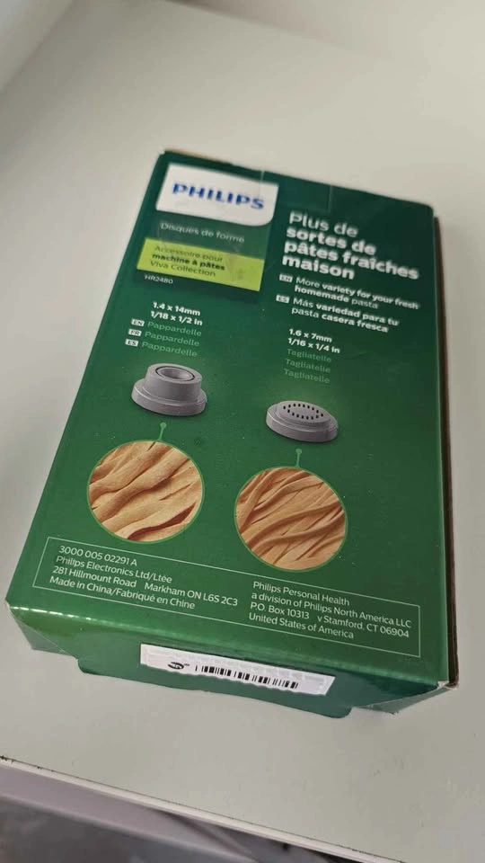 Phillips Pasta shaping discs - photo 3