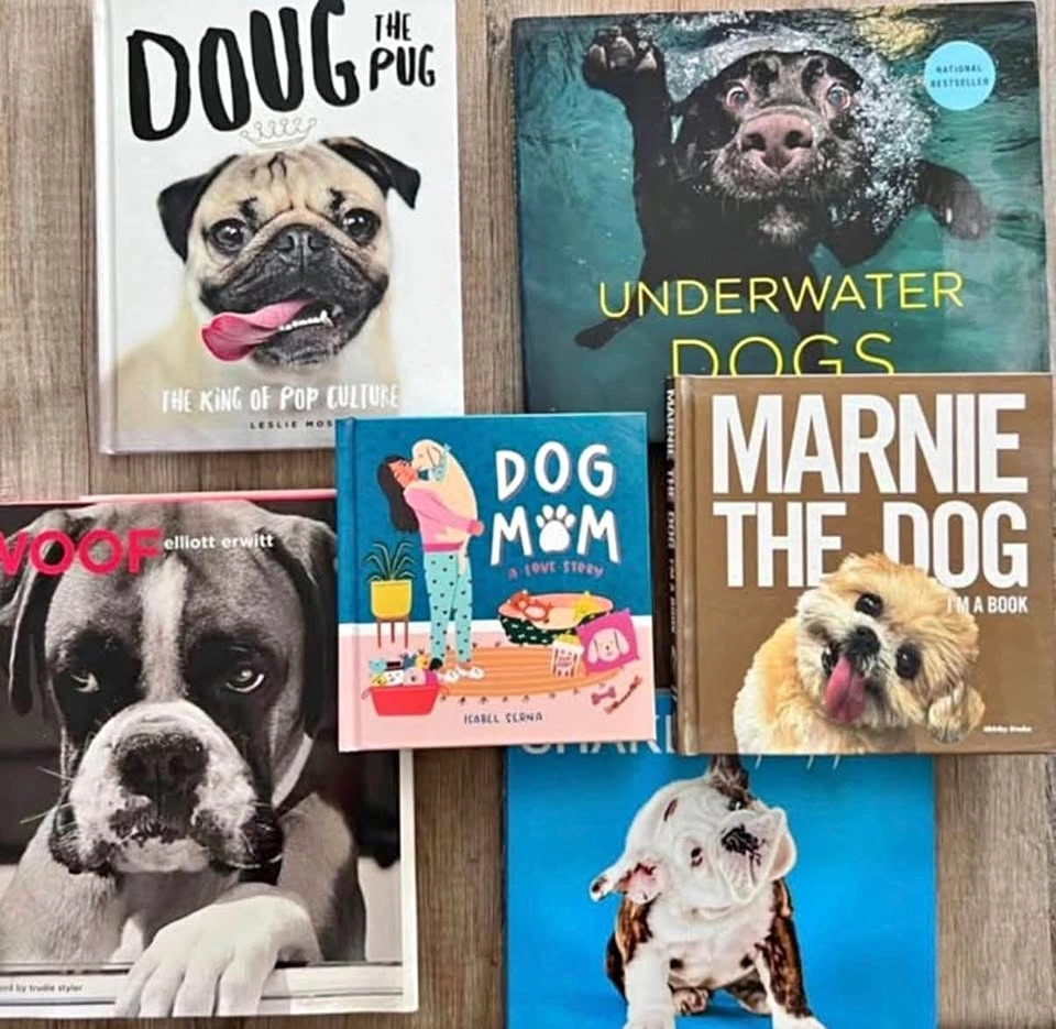 Dog Themed Coffee Table Book Collection - Moving Sale
