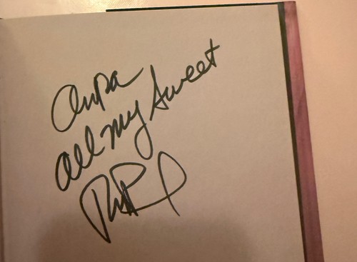 Signed Lettin It All Hang Out by RuPaul 1995 1st Edition HC - photo 2