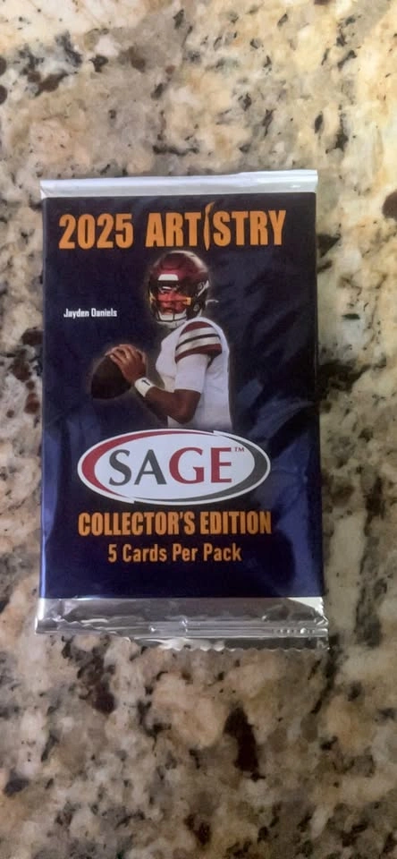 2025 Sage Artistry Collector's Edition Football Cards