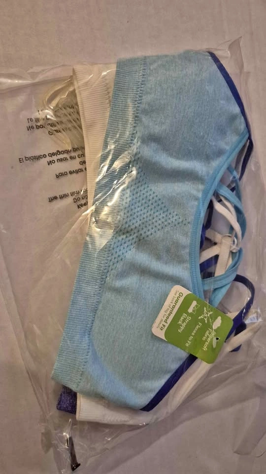 New Supersoft training Bras 3 Pack