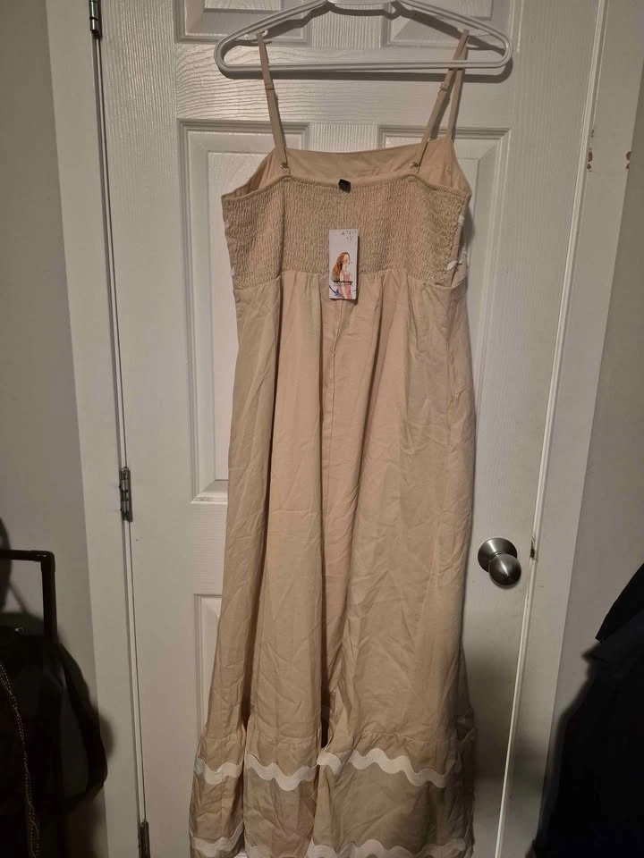 PrettyGarden Ric Rac Maxi Dress Large - photo 2