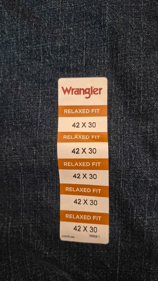 Wrangler Relaxed Fit Jeans 42x30 sku0386 - photo 3