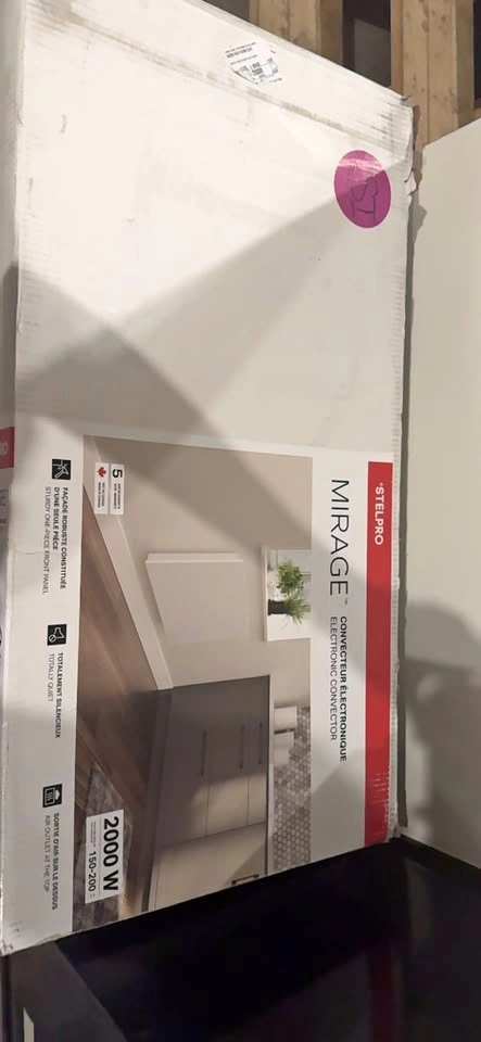 Stelpro Mirage 2000W Electronic Convector