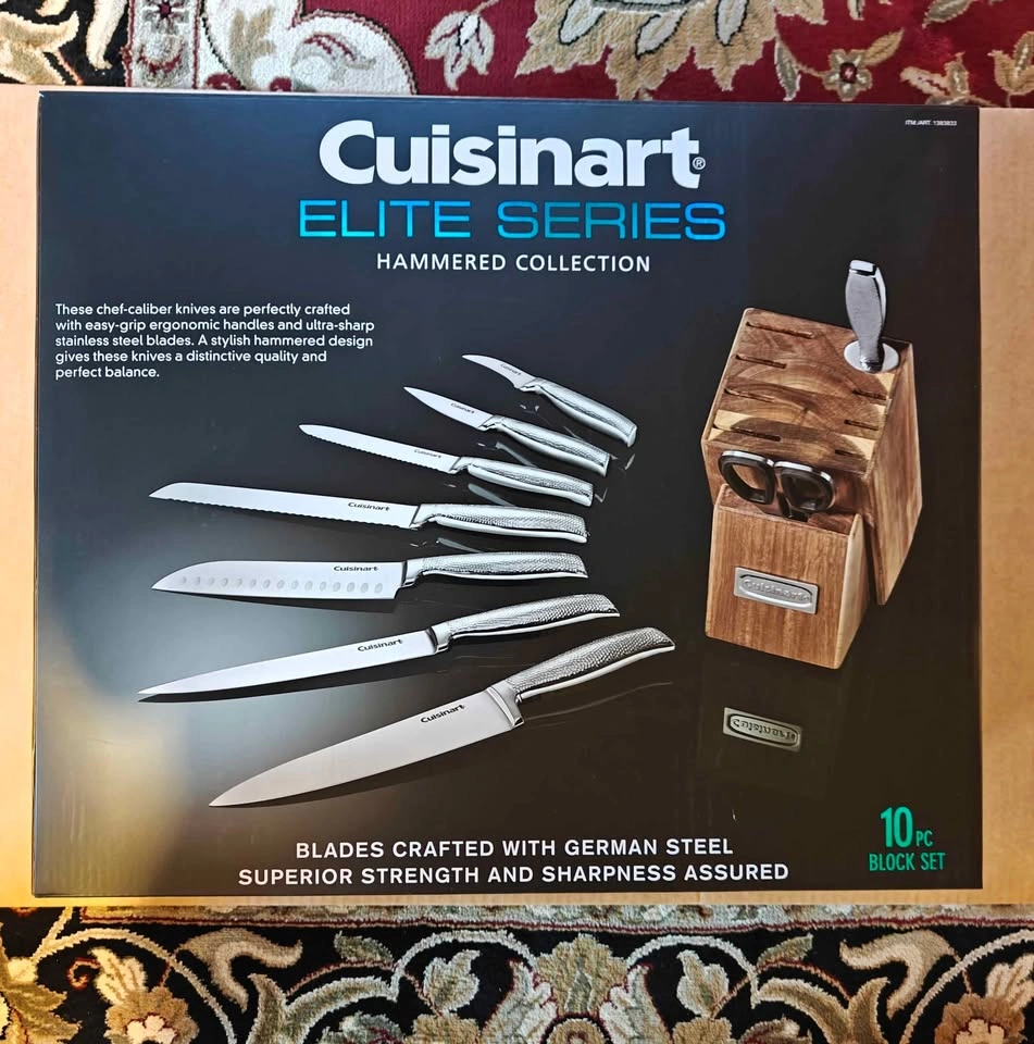 NEW Cuisinart 10pc Knife Block Set - photo 4