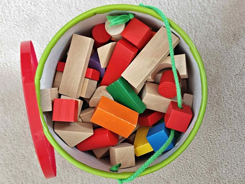 Imaginarium 100 Piece Wooden Block Set