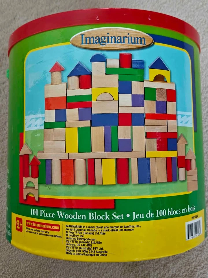 Imaginarium 100 Piece Wooden Block Set - photo 2