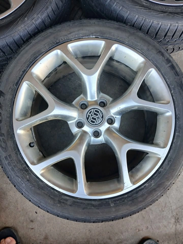 Set of 18 inch RRSW 5x108 rims and 235/45R18 tires - photo 2