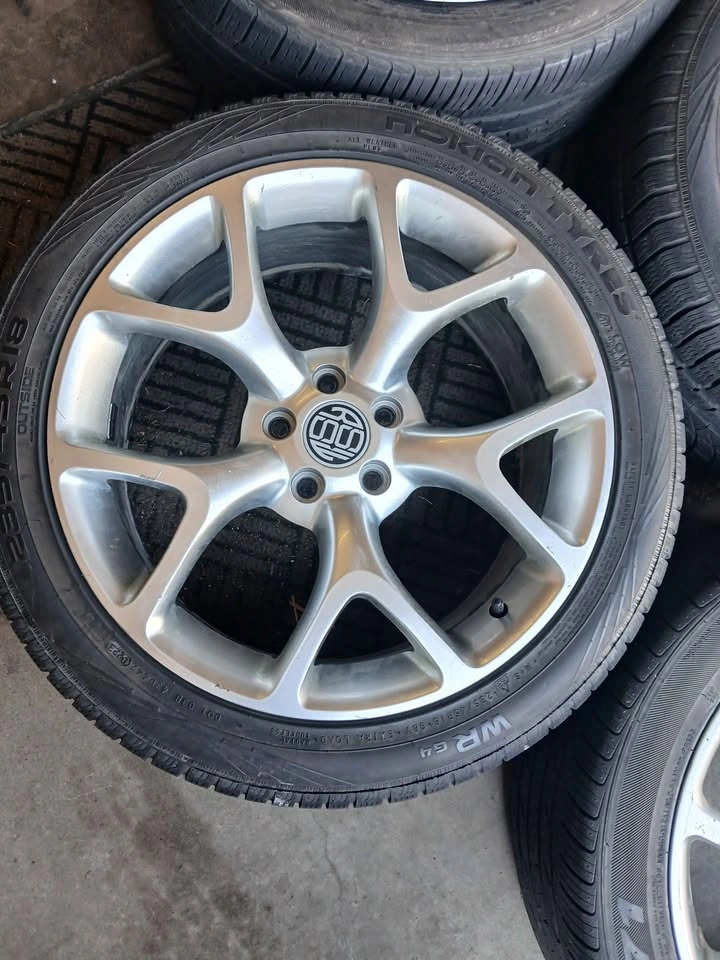 Set of 18 inch RRSW 5x108 rims and 235/45R18 tires - photo 3