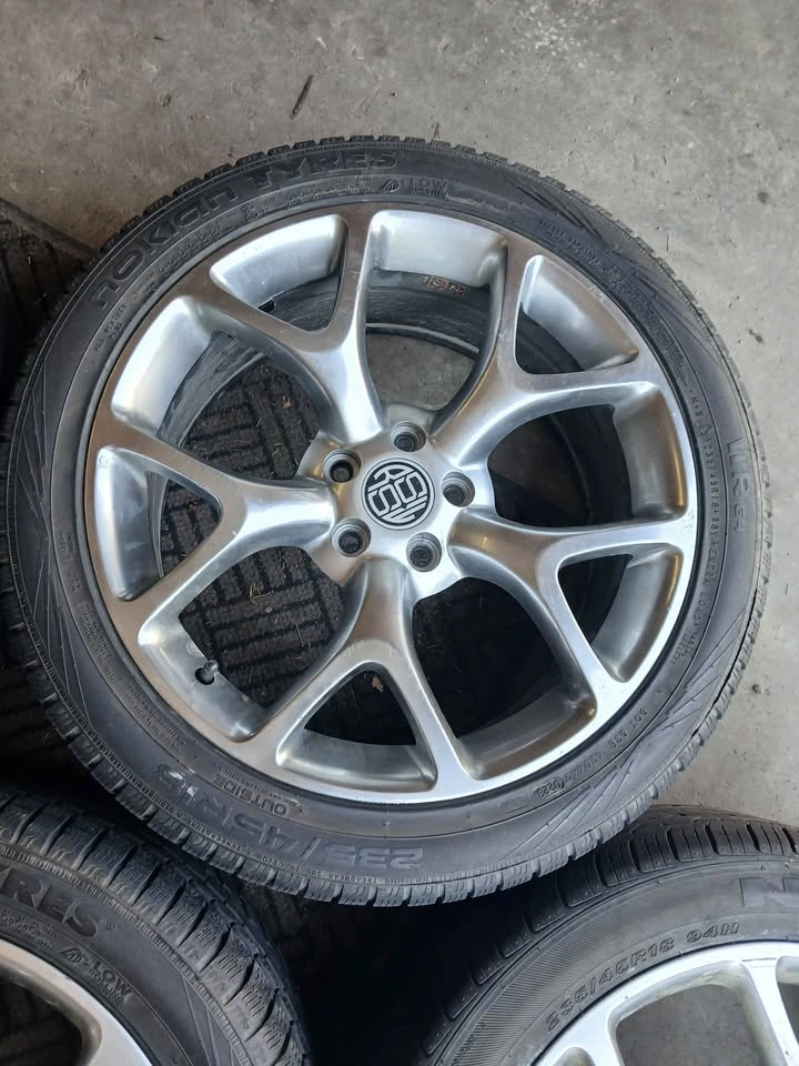 Set of 18 inch RRSW 5x108 rims and 235/45R18 tires - photo 4
