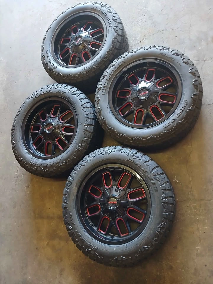 Set of 4 Mayhem 20 inch wheels (4) 6x135 or 6x139.7