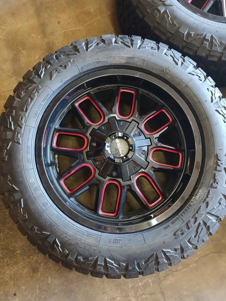 Set of 4 Mayhem 20 inch wheels (4) 6x135 or 6x139.7 - photo 2