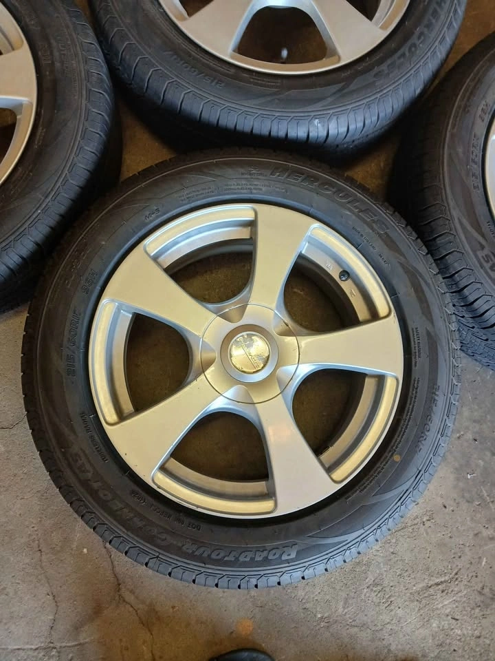 Set of 4 Core Racing Rims on New Tires - photo 3