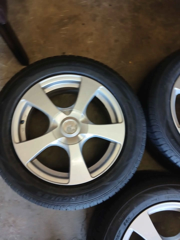 Set of 4 Core Racing Rims on New Tires - photo 4