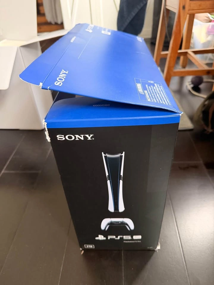 PS5 Playstation 5 Pro Box Only Disc Edition - photo 2
