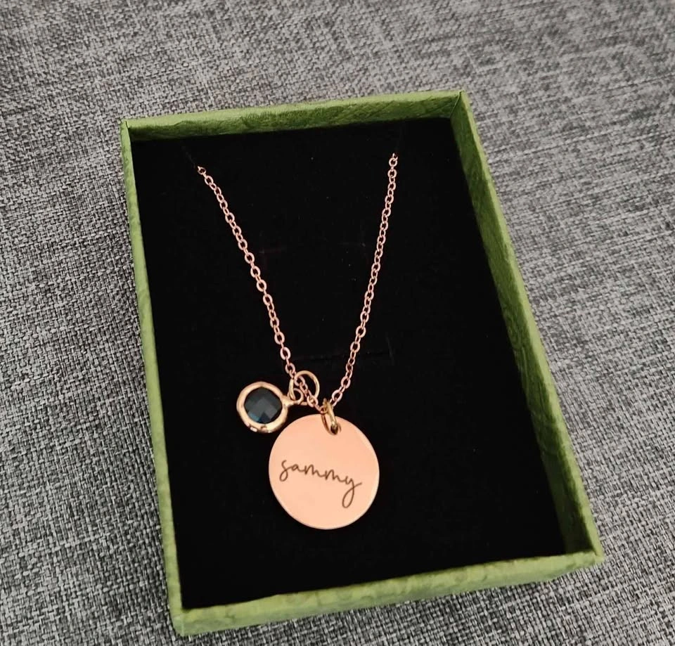 Beautiful personalized necklaces- Anniversary, birthday gift - photo 2