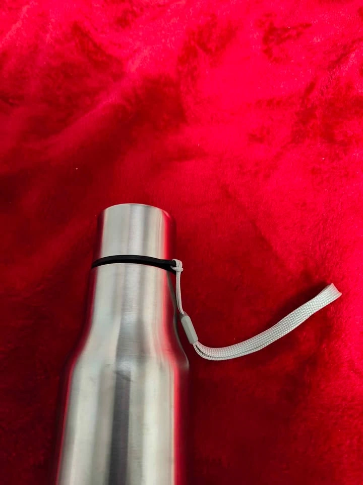 Stainless Steel Water Bottle with Carrying Strap - photo 2