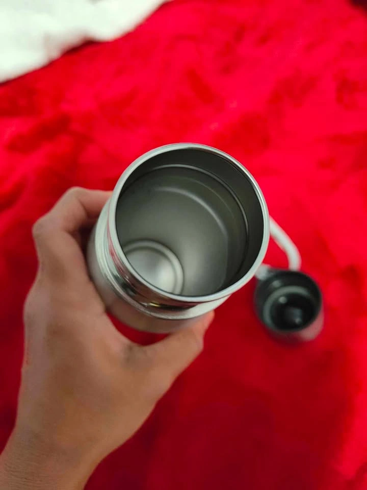 Stainless Steel Water Bottle with Carrying Strap - photo 3