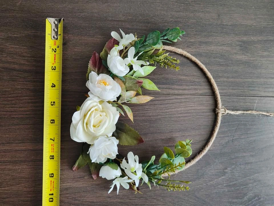 Floral Hoop Wreath - photo 2
