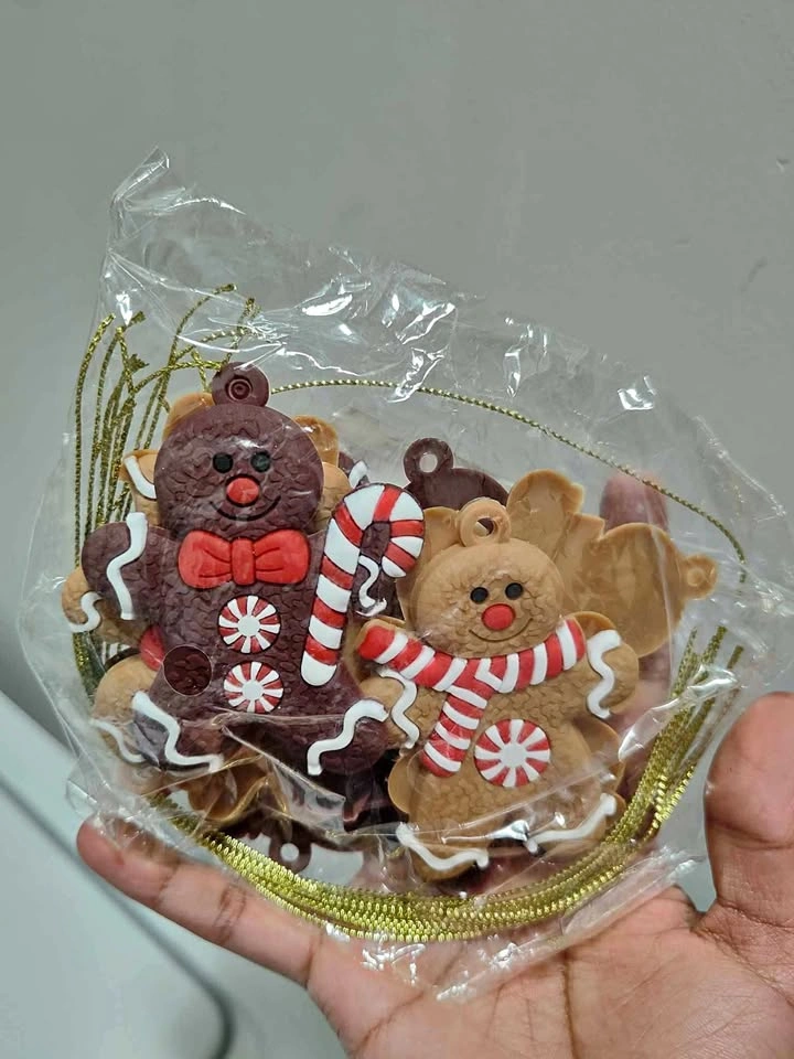 Christmas Gingerbread Man Ornaments
