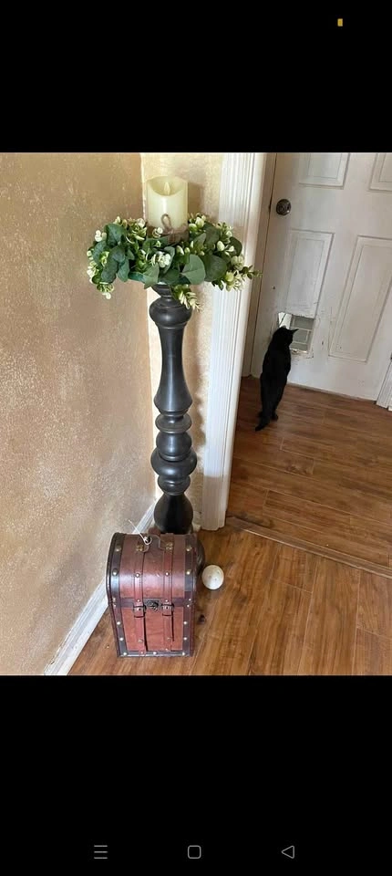 Eucalyptus wreath/ eucalyptus candle ring decor