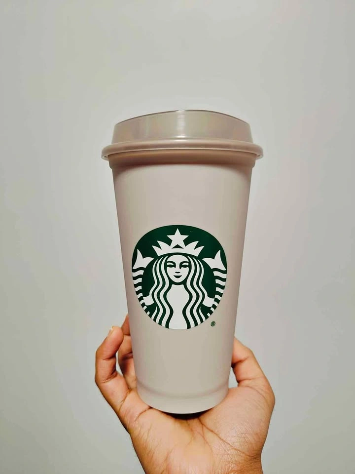 New Starbucks tumbler with lid