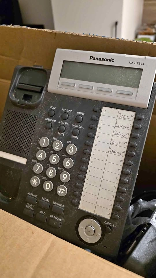 Panasonic kx-dt343 phones
