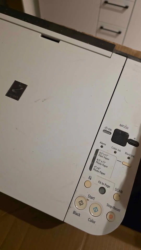 Canon Pixma mp250 printer - photo 3