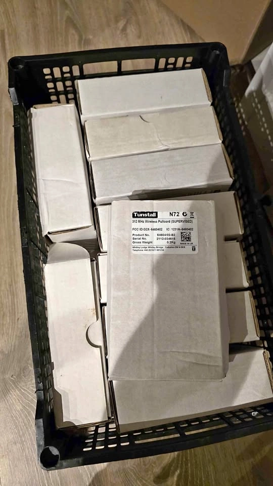 Tunstall 312mhz wireless pullcord