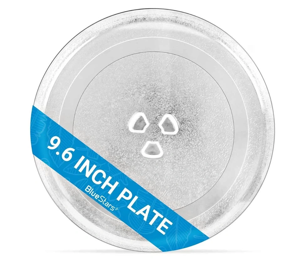 BlueStars Small Microwave Plate Replacement 9.6" / 24.5cm