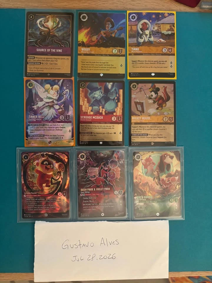 LORCANA SINGLES // Enchanted’s, Epics, Legendaries, Promos