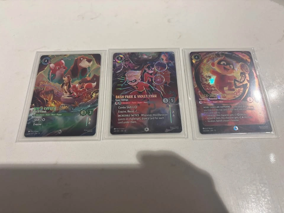 LORCANA SINGLES // Enchanted’s, Epics, Legendaries, Promos - photo 2