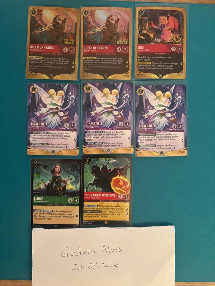 LORCANA SINGLES // Enchanted’s, Epics, Legendaries, Promos - photo 3