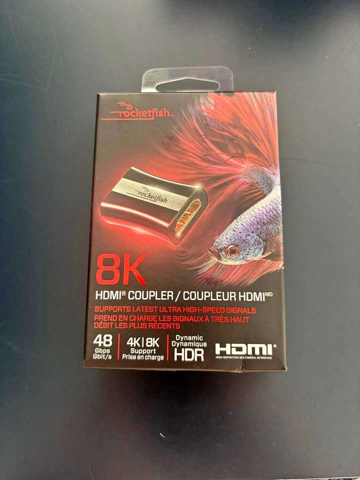 Rocketfish HDMI Female to Female coupler (brand new)
