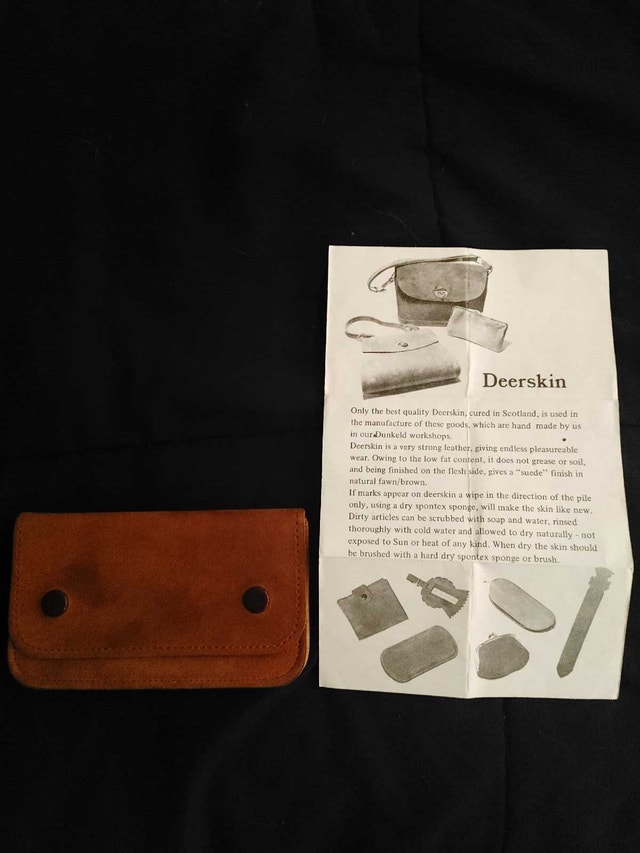 Perthshire Crafts Deerskin Pouch