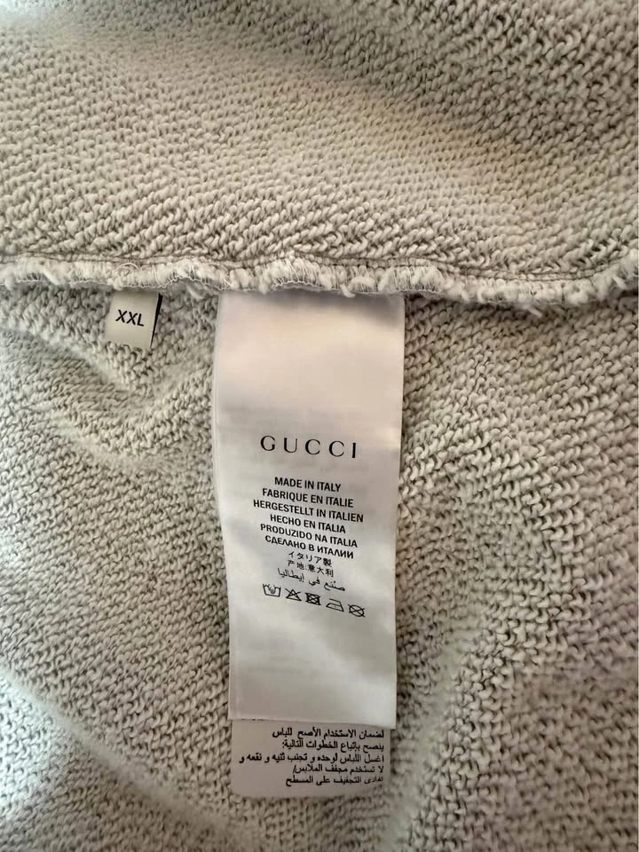 Gucci Logo Stripe Zip Up Hoodie Sweatshirt XXL - photo 5
