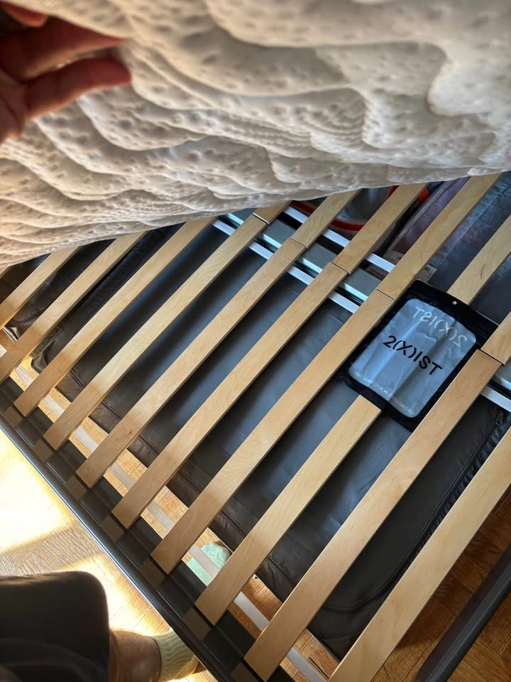 Bed frame + mattress (double) - photo 2