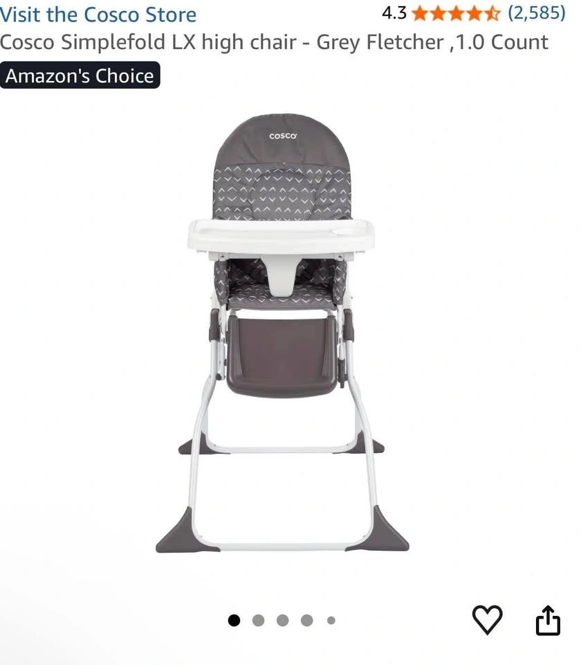Cosco Simplefold LX High Chair - photo 4
