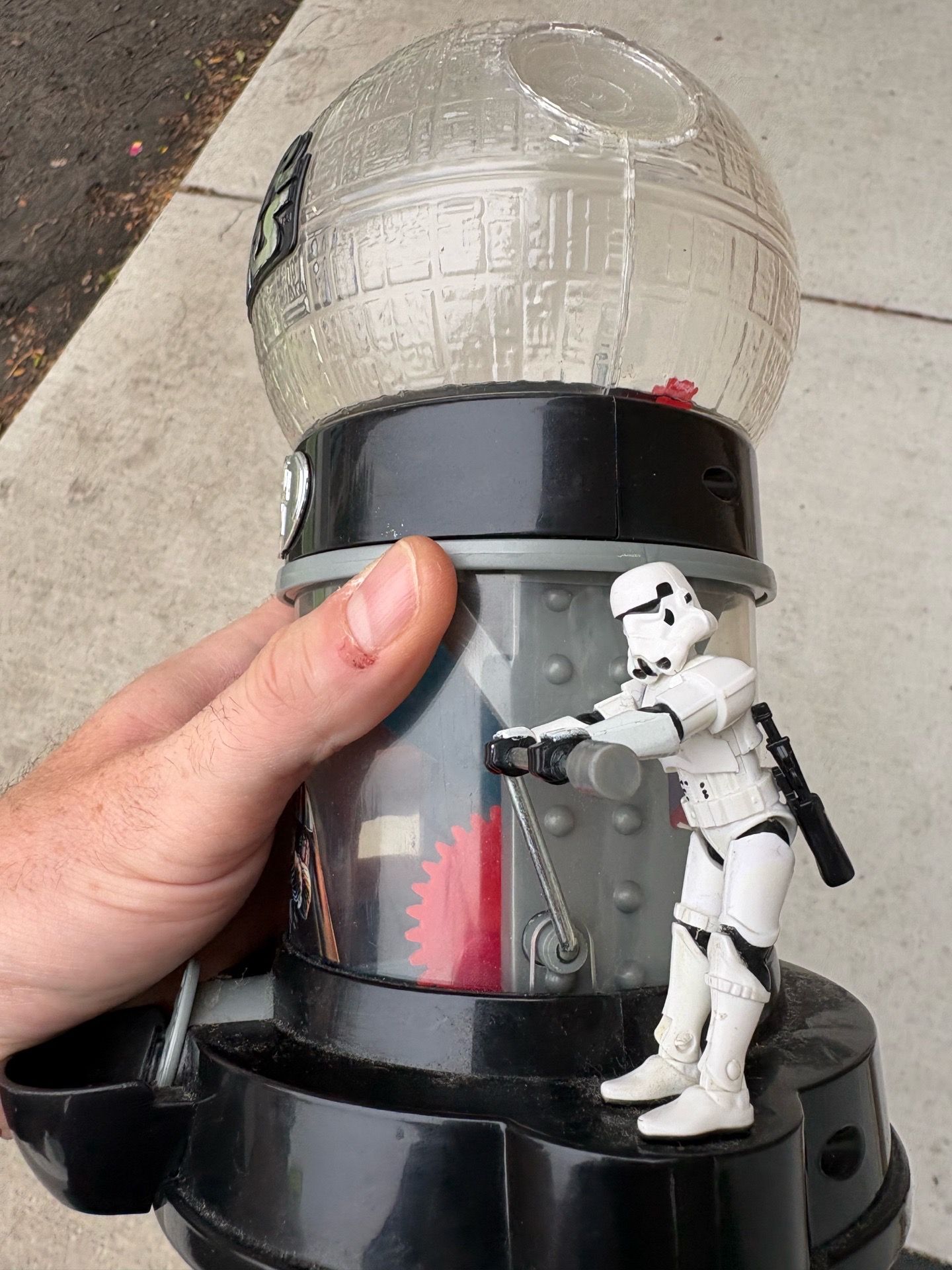 Jelly Belly Star Wars Collectible Gumball Machine Candy Dispense - photo 3