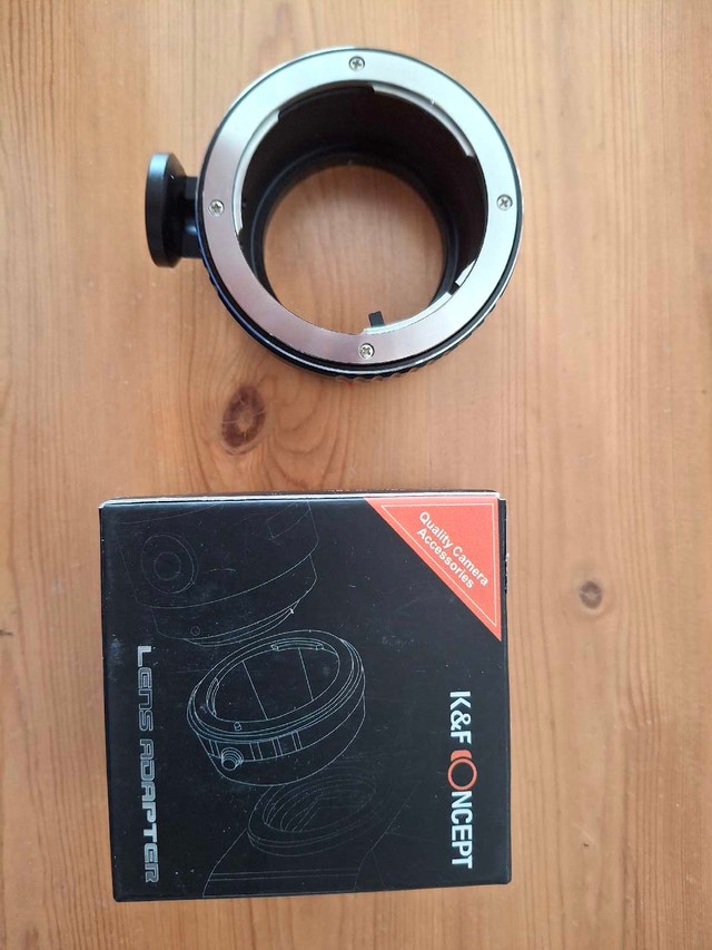 Olympus OM to Sony E mount adapter